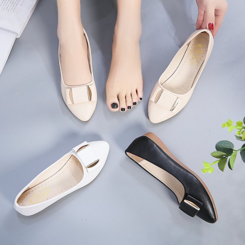 Pointed Toe Flat - Women Trend Casual Lightweight Office Dress