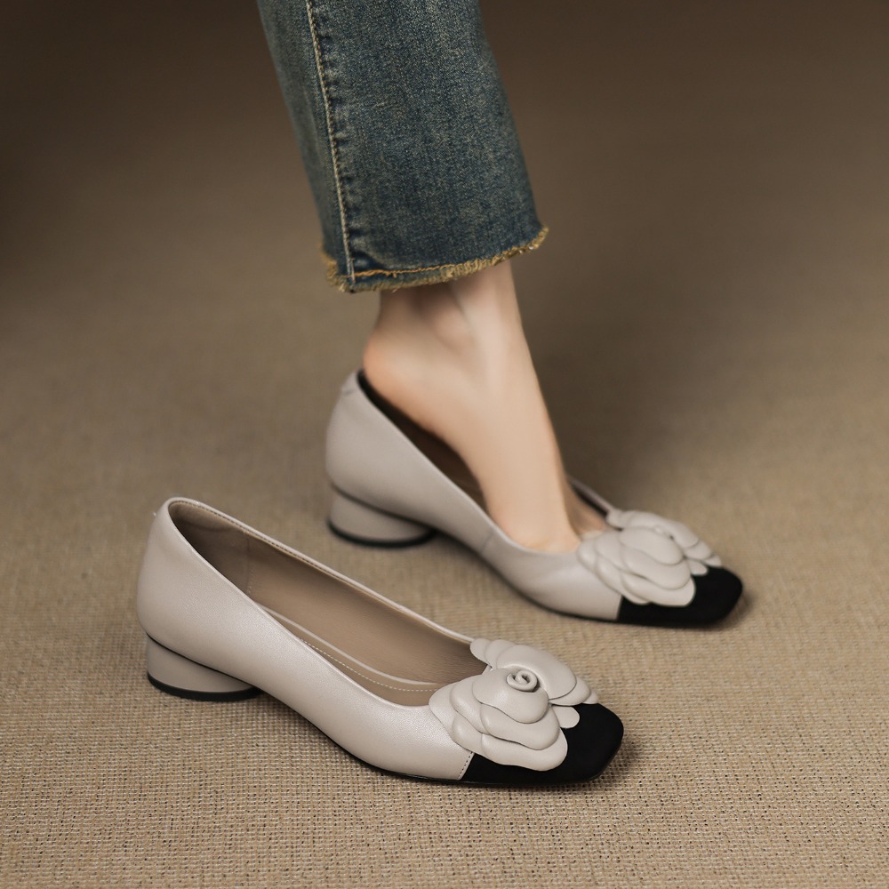 Fashion Flower Single Shoes Au - Women Shoes With Heels recension och pris
