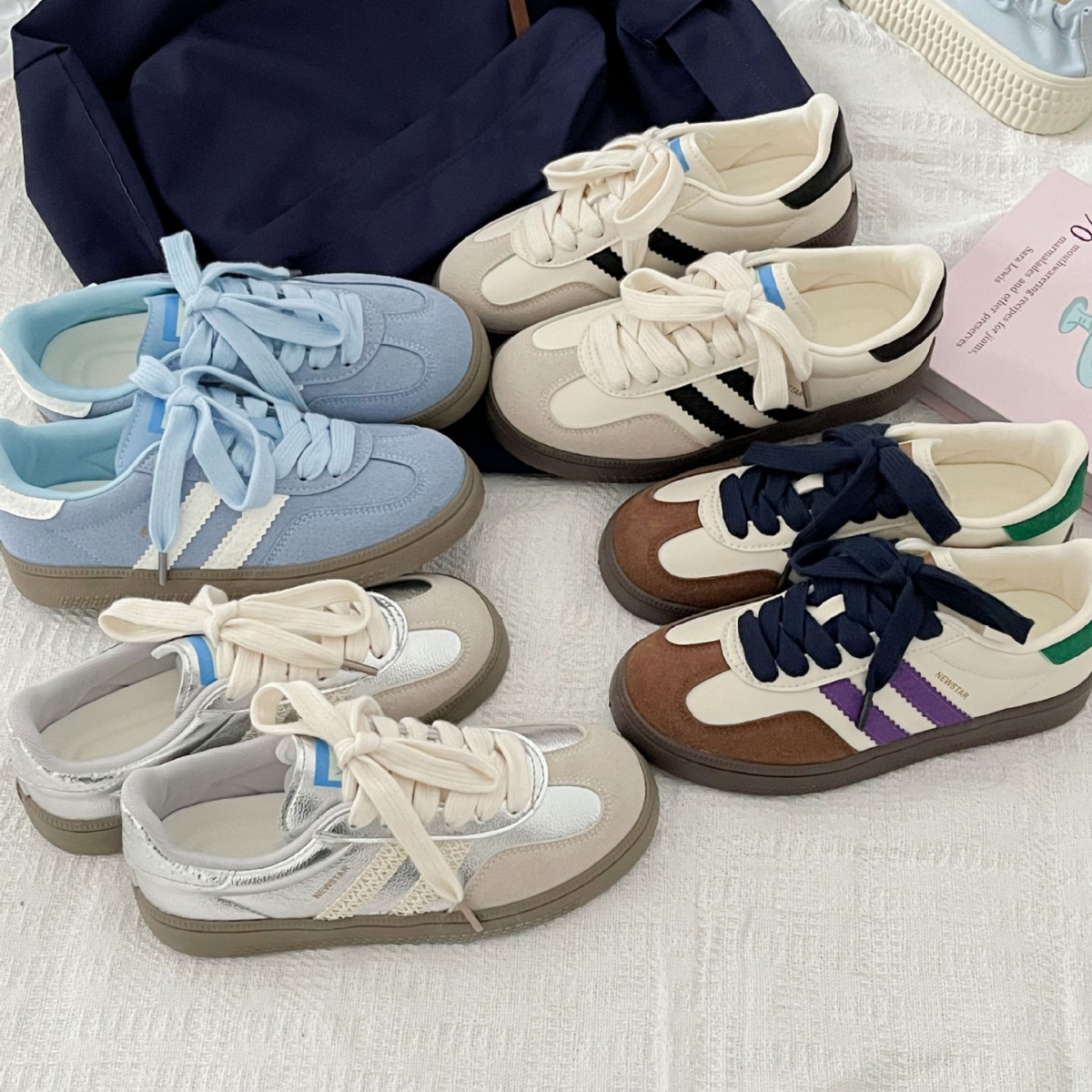 Vintage-style sneakers for wom - Women'S Shoes Com recension och pris