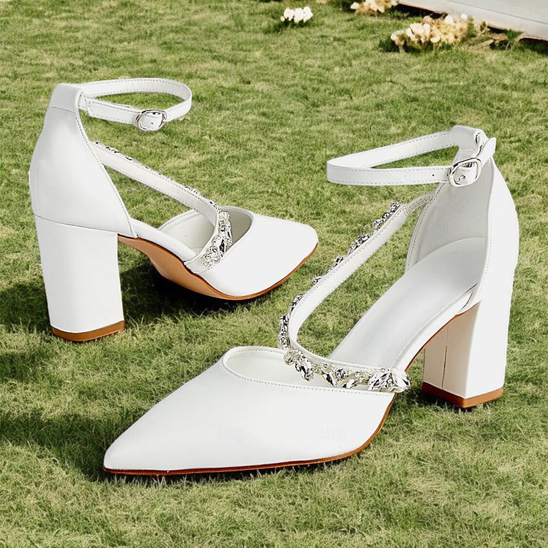 European and American Pointed  - Rhinestone Sandal Women recension och pris