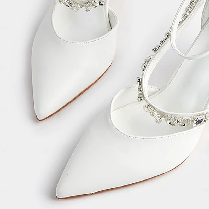 European and American Pointed  - Rhinestone Sandal Women recension och pris