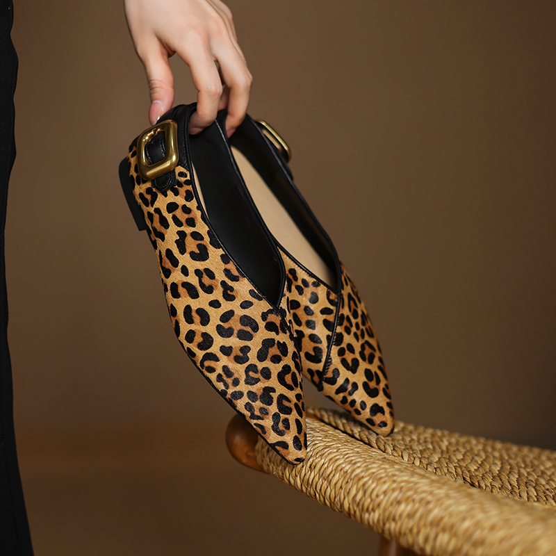 2026 New Spring Trend Genuine  - Pointed Toe Flat recension och pris