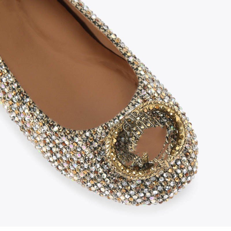 Luxury Full-diamond Shallow-cu - Pointed Toe Flat recension och pris