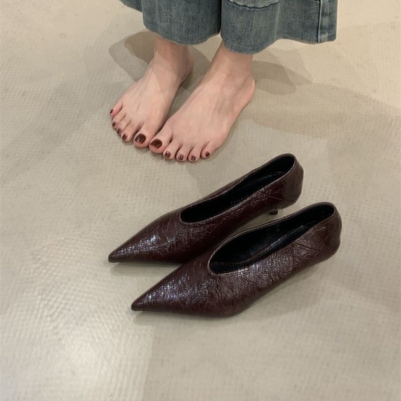 2025 Autumn New Commuter Wind  - Pointed Toe Flat recension och pris