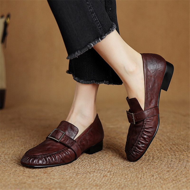 New Autumn Genuine Leather Wom - Women Shoes With Heels recension och pris
