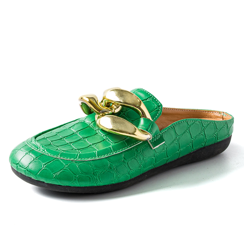 Fashion Women Slippers Plus Si - Gold Chain Sandal recension och pris