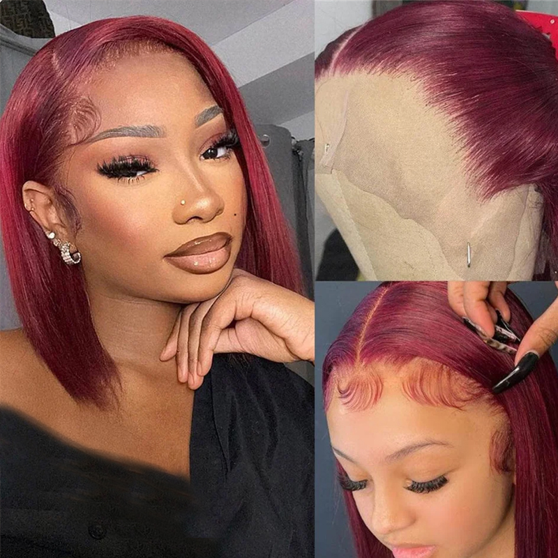 99J Color Bob Wig Human Hair 1 - Women'S Shoes Bobs recension och pris