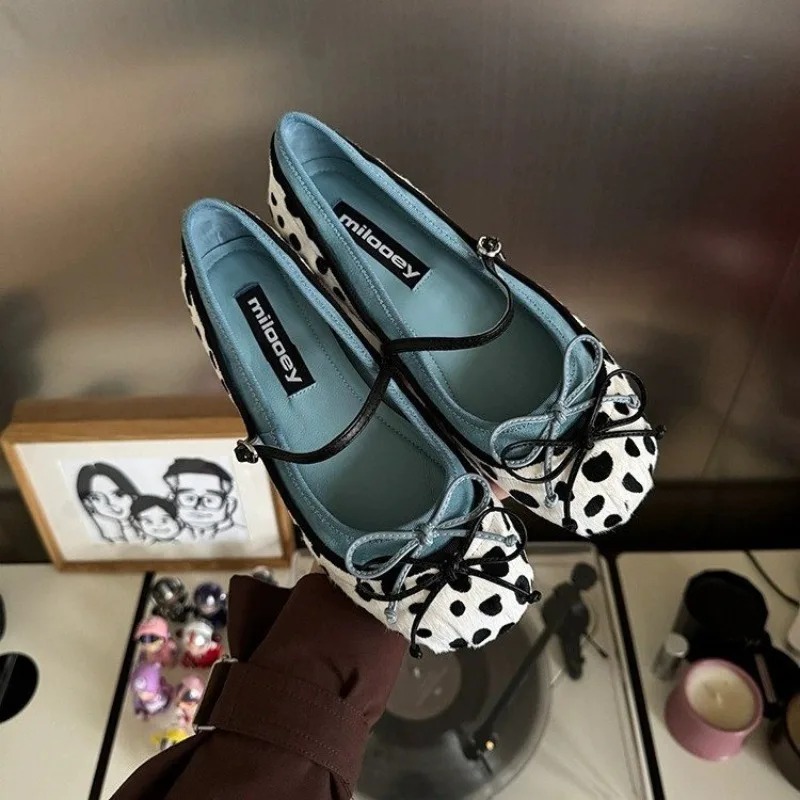 2026French Flat Bottomed Rotun - Women Shoes With Heels recension och pris