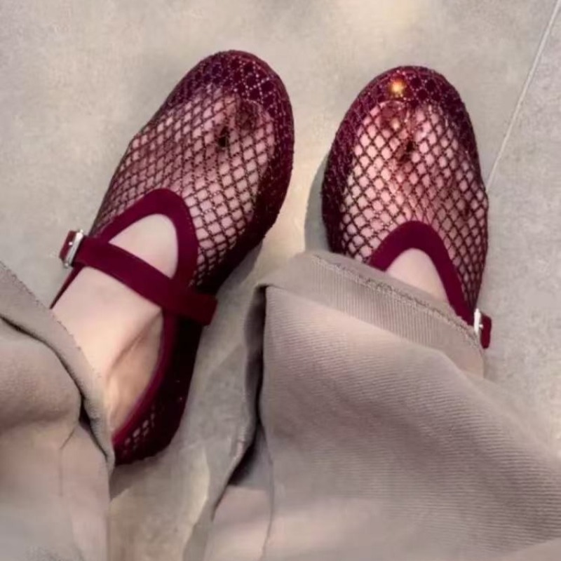 Hollow Rhinestone Baotou Sanda - Rhinestone Sandal Women recension och pris