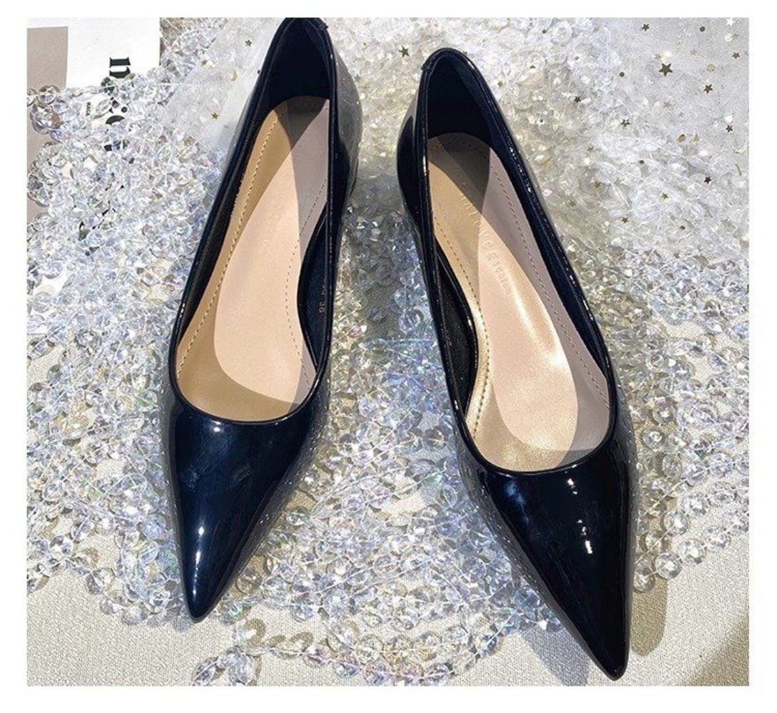 French style patent leather po - Pointed Toe Flat recension och pris