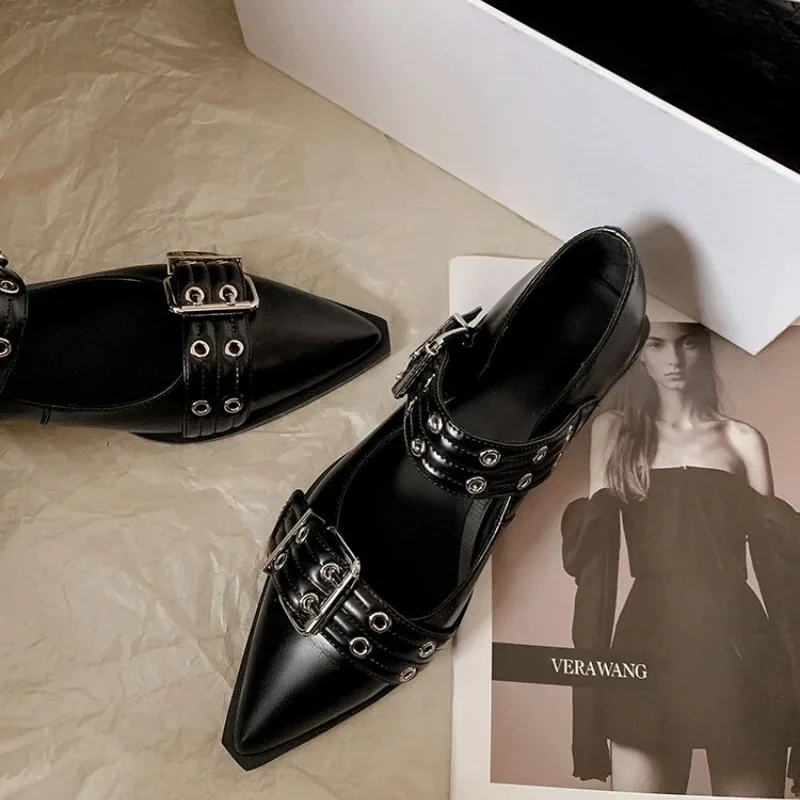 Women's Shoes Designer Luxury  - Pointed Toe Flat recension och pris