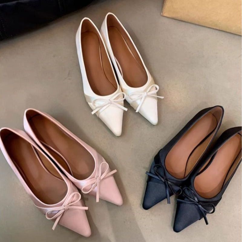 Summer New Style Chiffon Fashi - Pointed Toe Flat recension och pris