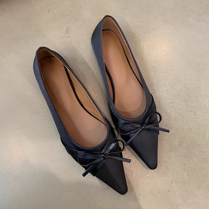 Summer New Style Chiffon Fashi - Pointed Toe Flat recension och pris
