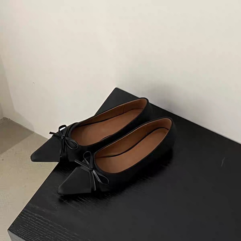 Summer New Style Chiffon Fashi - Pointed Toe Flat recension och pris